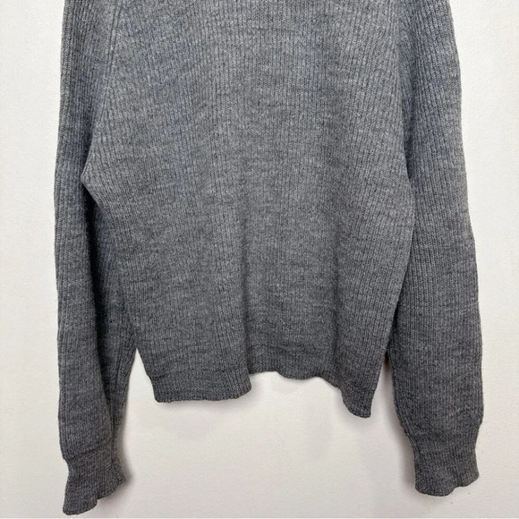 Hudson’s Bay Company Vintage Womens 44 England  Chunky Sweater In Grey - Picture 13 of 14